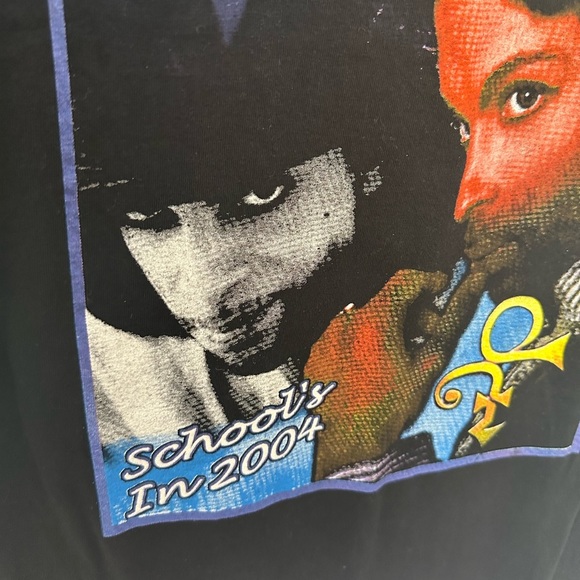 Prince Musicology Tour Schools In 2004 Concert Tee Shirt Band Shirt Y2K Band - Picture 9 of 14